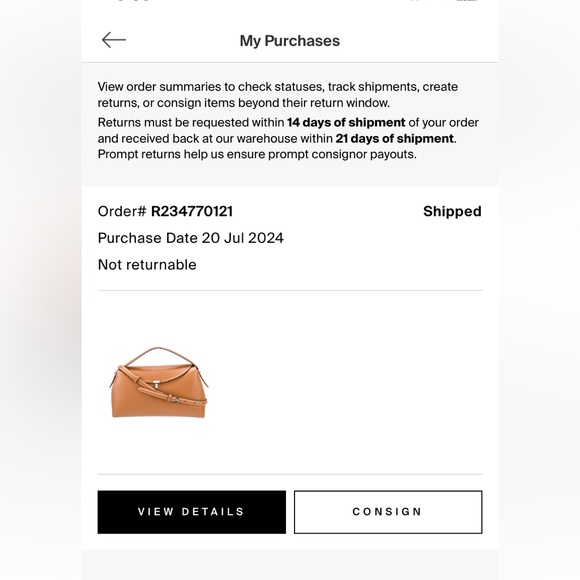 Toteme t lock large bag - Picture 6 of 14